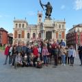 notre groupe sur la Plaza mayor