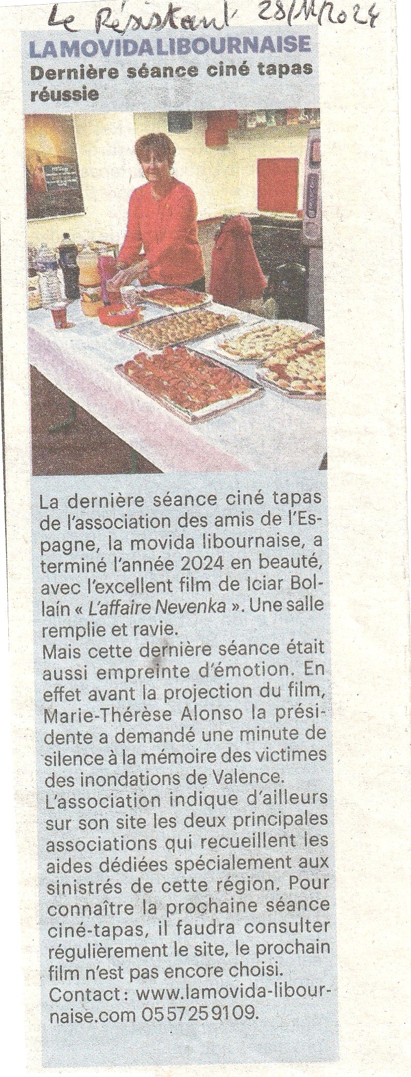 Le resistant 28 nov 2024
