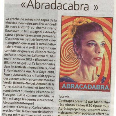 le résistant 29 mars abracadabra 