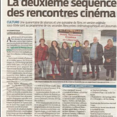 sud-ouest 27 fevr 2018 festival ciné 