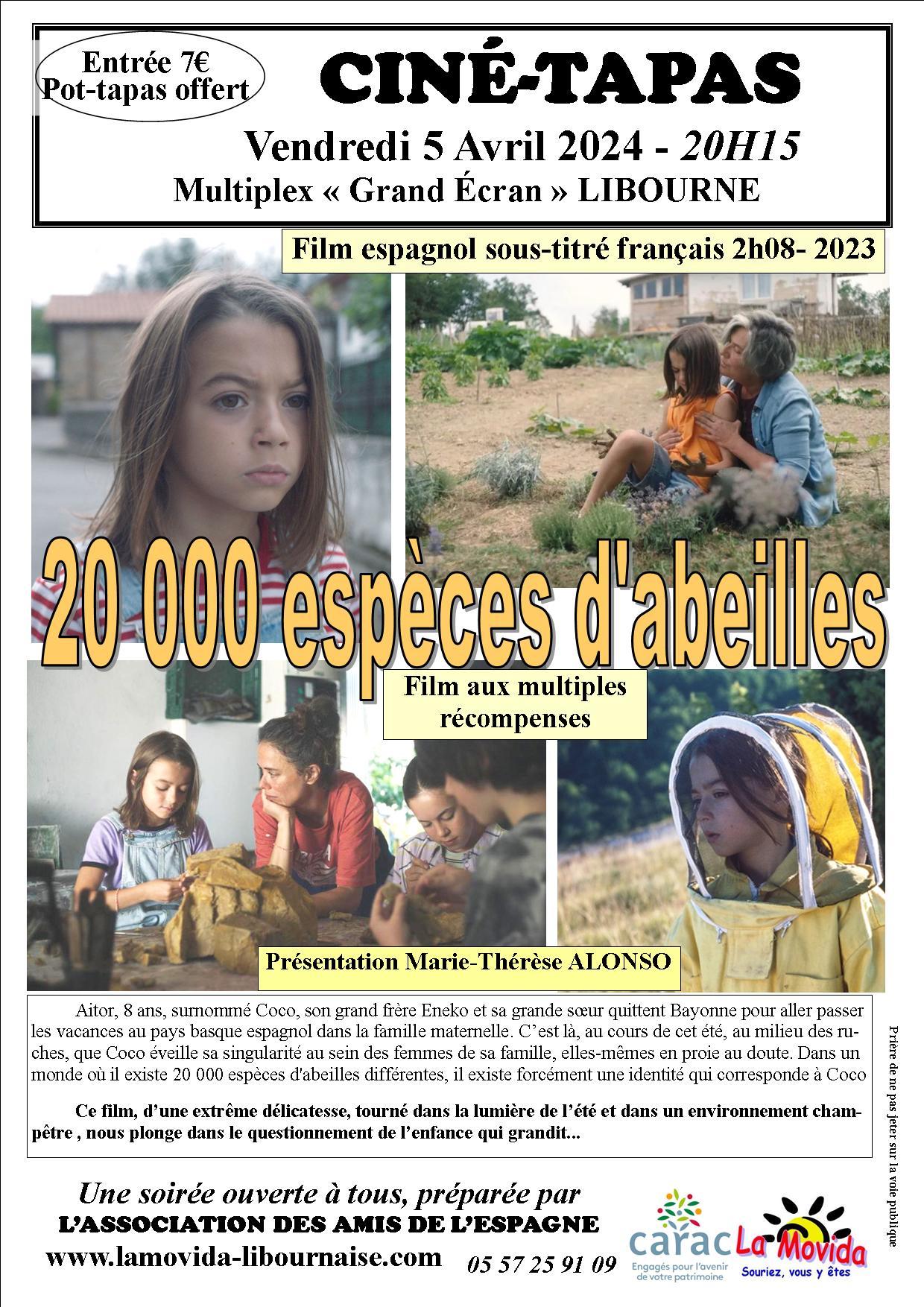 Affiche 20000 especes d abeilles