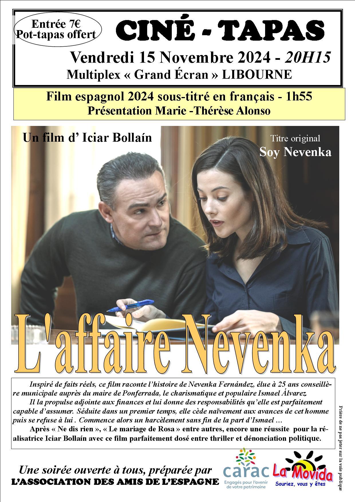 Affiche affaire nevenka