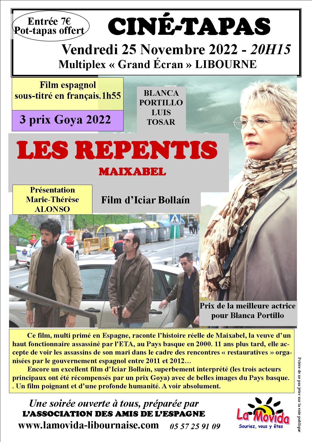 Affiche les repentis