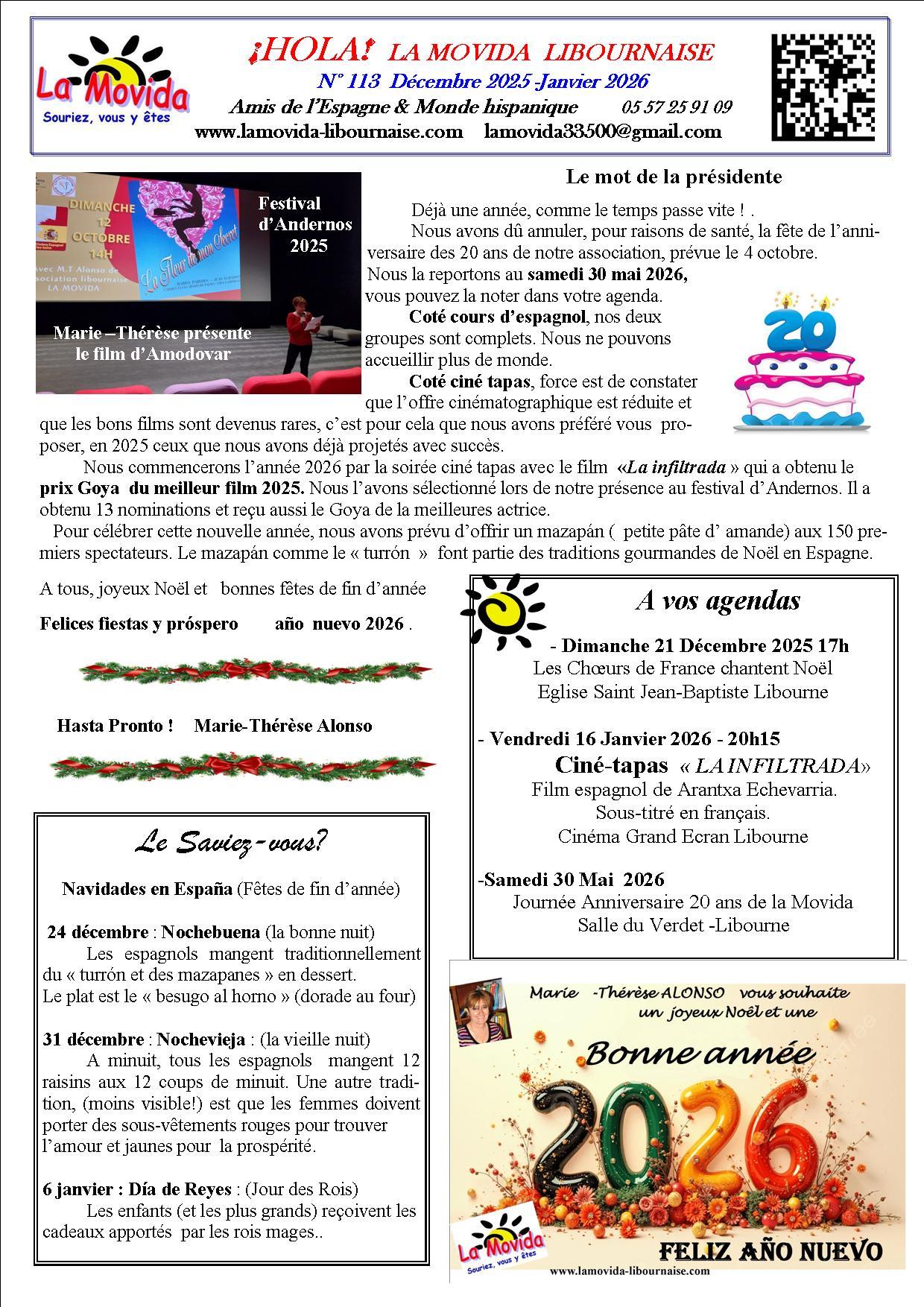 Hola n113 dec janvier 2026